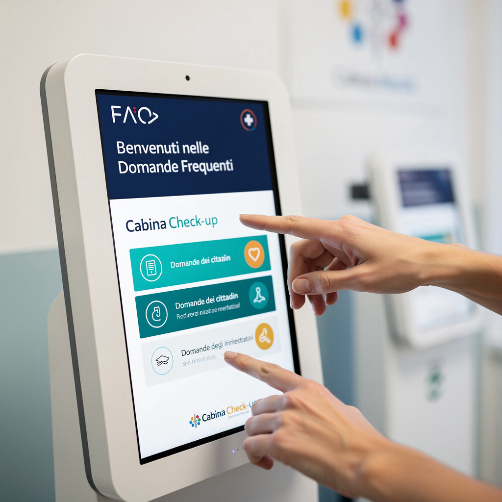 Invent Solutions srl SB Cabina Check-up automated diagnostic kiosk for preventive health screening