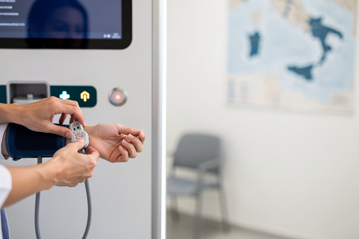 Invent Solutions srl SB Cabina Check-up regional deployment - preventive screening kiosk for health equity and ED decongestion